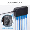 LAN-GIGAC503BK ギガビット対応 スイッチングハブ(5ポート・Type-C給電) LAN-GIGAC503BK / ギガビット対応 スイッチングハブ(5ポート・Type-C給電)