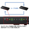 LAN-GIGAH8L / Giga対応スイッチングハブ（8ポート・ループ検知機能付き）