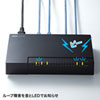 LAN-GIGAP1602BK ギガビット対応 スイッチングハブ(16ポート・マグネット付き) LAN-GIGAP1602BK / ギガビット対応 スイッチングハブ(16ポート・マグネット付き)