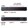 LAN-GIGAP2402BK ギガビット対応 スイッチングハブ(24ポート・マグネット付き) LAN-GIGAP2402BK / ギガビット対応 スイッチングハブ(24ポート・マグネット付き)