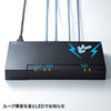 LAN-GIGAP2402BK ギガビット対応 スイッチングハブ(24ポート・マグネット付き) LAN-GIGAP2402BK / ギガビット対応 スイッチングハブ(24ポート・マグネット付き)