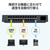 LAN-GIGAP2402BK / ギガビット対応 スイッチングハブ(24ポート・マグネット付き）