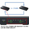 LAN-GIGAP801BK ギガビット対応 スイッチングハブ(8ポート・マグネット付き) LAN-GIGAP801BK / ギガビット対応 スイッチングハブ(8ポート・マグネット付き)