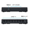 LAN-GIGAP801BK ギガビット対応 スイッチングハブ(8ポート・マグネット付き) LAN-GIGAP801BK / ギガビット対応 スイッチングハブ(8ポート・マグネット付き)
