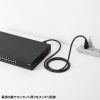 LAN-GIGAPOE2401 レイヤー2ギガビット対応PoEスイッチングハブ(24ポート) LAN-GIGAPOE2401 / レイヤー2ギガビット対応PoEスイッチングハブ(24ポート)