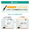 LAN-GIGAPOE51 長距離伝送・ギガビット対応PoEスイッチングハブ(5ポート) LAN-GIGAPOE51 / 長距離伝送・ギガビット対応PoEスイッチングハブ(5ポート)