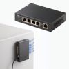 LAN-GIGAPOE55 ギガビット対応PoEスイッチングハブ(5ポート・マグネット付き) LAN-GIGAPOE55 / ギガビット対応PoEスイッチングハブ(5ポート・マグネット付き)