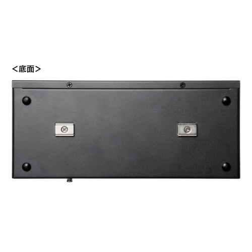 LAN-GIGAPOE85 / ギガビット対応PoEスイッチングハブ（8ポート・マグネット付き）