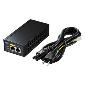 LAN-GIHINJ2 / PoEインジェクター(電源内蔵・IEEE802.3at(30W)対応)