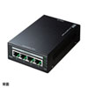 LAN-GIHINJ3 PoEインジェクター(電源内蔵・IEEE802.3at(30W)・4ポート対応) LAN-GIHINJ3 / PoEインジェクター(電源内蔵・IEEE802.3at(30W)・4ポート対応)