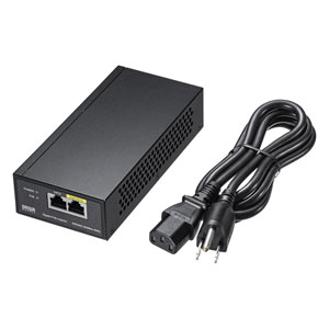 LAN-GIH5PSEPD【ギガビットスイッチングハブ（5ポート、PoE受電給電両 
