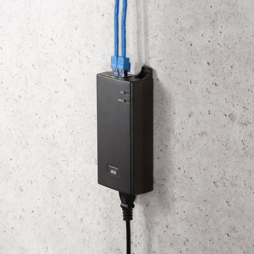 LAN-GIHINJ6 / PoEインジェクター（電源内蔵・IEEE802.3bt（75W）対応）