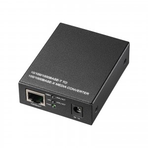LAN-EC212RF【光メディアコンバータ】ノイズの影響を受けず 