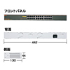 LAN-SWH24MPWR / スイッチングHUB (24ポート）
