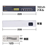 LAN-SWH5MPWR スイッチングHUB (5ポート) LAN-SWH5MPWR / スイッチングHUB (5ポート)