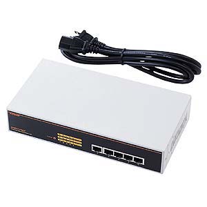 LAN-SWH5MPWR / スイッチングHUB (5ポート)