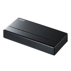 LAN-SWHP801BK / スイッチングハブ(8ポート・マグネット付き)