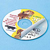 LB-CDR003 インクジェット透けないCD-Rラベル LB-CDR003 / インクジェット透けないCD-Rラベル