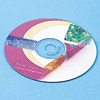 LB-CDR009 インクジェット透明CD-Rラベル LB-CDR009 / インクジェット透明CD-Rラベル