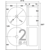 LB-CDR10N カラーレーザー用DVD/CDラベル(内径17mm) LB-CDR10N / カラーレーザー用DVD/CDラベル(内径17mm)