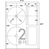 LB-CDR10N / カラーレーザー用DVD/CDラベル（内径17mm）