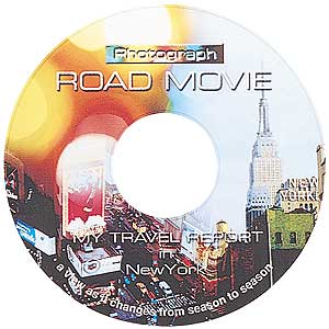 LB-CDRJP22 / インクジェットシルバーフィルムCD-Rラベル