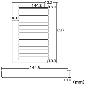 LB-EJM12 / インクジェットビデオ背ラベル