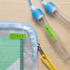 LB-NM16MYK-GK 手書き用お名前シール グリーン蛍光色 LB-NM16MYK-GK / 手書き用お名前シール グリーン蛍光色
