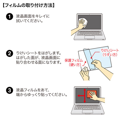 LCD-156W / 液晶保護フィルム（15.6型ワイド）