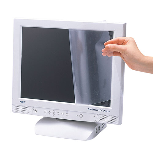 LCD-170【液晶保護フィルム（17.0型）】画面への反射を防ぎパソコン 