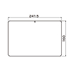 LCD-ARTKFPF / 液晶保護指紋防止光沢フィルム（ドコモ 富士通 ARROWS Tab LTE F-01D、富士通 ARROWS Tab Wi-Fi FAR75A/70A用）