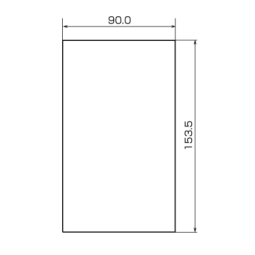 LCD-BP1KFPF / 液晶保護指紋防止光沢フィルム（東芝 電子ブックリーダー BookPlace DB50用）