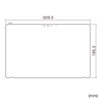 LCD-F738BCAR 富士通 ARROWS Tab Q739/Q738対応ブルーライトカット液晶保護指紋反射防止フィルム LCD-F738BCAR / 富士通 ARROWS Tab Q739/Q738対応ブルーライトカット液晶保護指紋反射防止フィルム