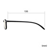 LCD-GL1BK / ブルーライト低減メガネ（女性用・フレームサイズ50□16-135mm）