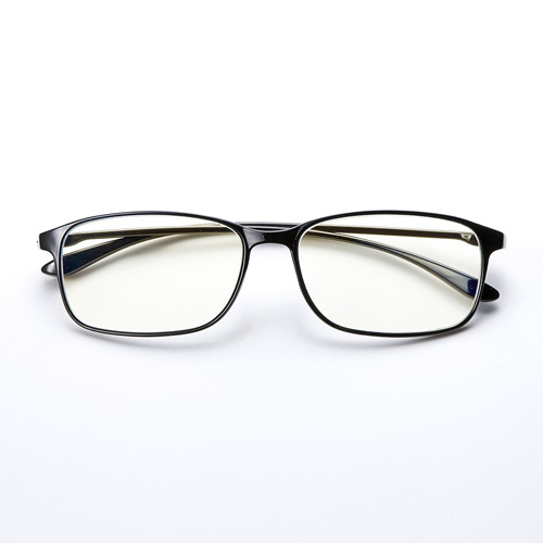 LCD-GL2BK / ブルーライト低減メガネ（男性用・フレームサイズ53□16-131mm）