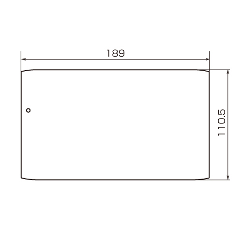 LCD-ICT3KFPF / 液晶保護指紋防止光沢フィルム（acer ICONIA TAB A100用）