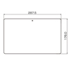 LCD-ICW7KFPF Acer ICONIA W700-2/700D/700用液晶保護指紋防止光沢フィルム LCD-ICW7KFPF / Acer ICONIA W700-2/700D/700用液晶保護指紋防止光沢フィルム