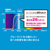 LCD-IPAD102GBC 第9/8/7世代iPad10.2インチ用ブルーライトカット強化ガラスフィルム LCD-IPAD102GBC / 第9/8/7世代iPad10.2インチ用ブルーライトカット強化ガラスフィルム
