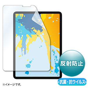 LCD-IPAD10ABVNG / 11インチiPad Pro/10.9インチiPad Air抗菌抗ウイルス反射防止フィルム