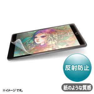 LCD-IPAD12P / Apple 第9/8/7世代iPad10.2インチ用 紙のような質感の反射防止フィルム