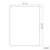LCD-IPAD243 / Apple iPad Air 13インチ（M3/2025、M2/2024）用液晶保護反射防止フィルム
