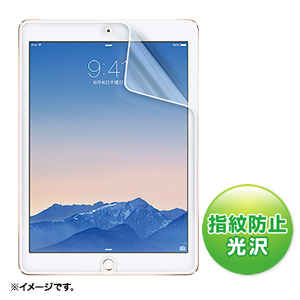 LCD-IPAD6FP / iPad Air 2用液晶保護指紋防止光沢フィルム