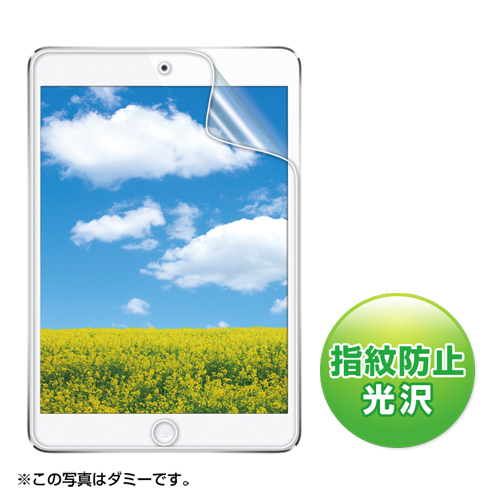 LCD-IPMKFP / iPad mini用液晶保護指紋防止光沢フィルム