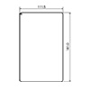 LCD-KF1KFPF Amazon タブレット kindle Fire用液晶保護指紋防止光沢フィルム LCD-KF1KFPF / Amazon タブレット kindle Fire用液晶保護指紋防止光沢フィルム