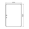 LCD-KF2KFPF Amazon タブレット kindle Fire HD用液晶保護指紋防止光沢フィルム LCD-KF2KFPF / Amazon タブレット kindle Fire HD用液晶保護指紋防止光沢フィルム