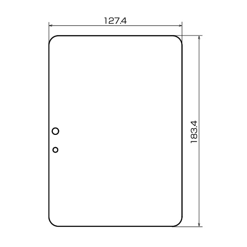 LCD-KF2KFPF / Amazon タブレット kindle Fire HD用液晶保護指紋防止光沢フィルム