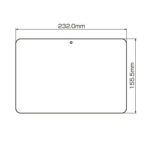 LCD-KF3KFPF / Amazon タブレット kindle Fire HD 8.9用液晶保護指紋防止光沢フィルム