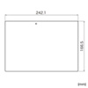 LCD-LTE10KFP NEC LAVIE Tab E 10.1型 TE510/BAL用液晶保護指紋防止光沢フィルム LCD-LTE10KFP / NEC LAVIE Tab E 10.1型 TE510/BAL用液晶保護指紋防止光沢フィルム