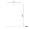 LCD-LTE510KFP NEC LAVIE Tab E 10.3型 TE510/KAS用液晶保護指紋防止光沢フィルム LCD-LTE510KFP / NEC LAVIE Tab E 10.3型 TE510/KAS用液晶保護指紋防止光沢フィルム
