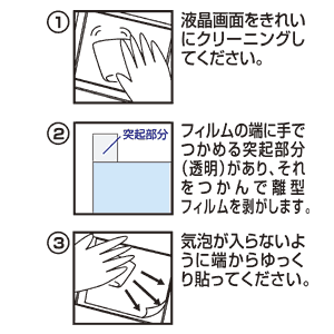 LCD-LUI / 液晶保護フィルム